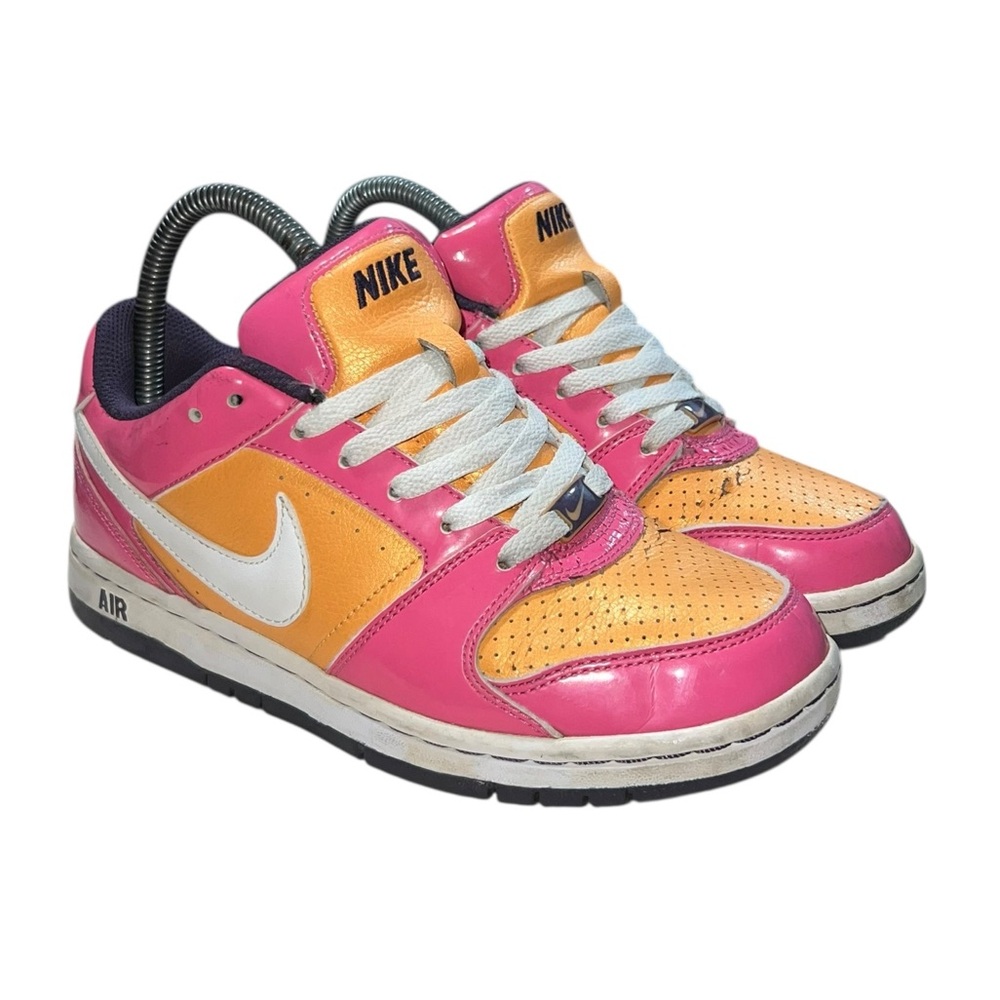 Women’s Nike Air Prestige Shoes Sneakers Size 7 Orange Pink 318972-811 READ